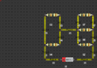 Dynamic Kirchhoff’s current law from DCACLAB