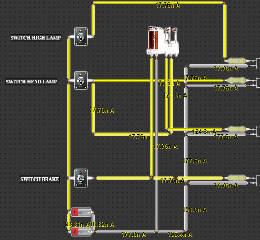 SYSTEM BRAKE SINGLE ON 
