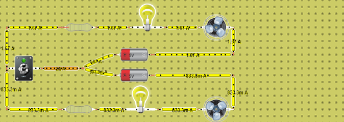 Circuito de electrónica parcial 3 semestre 1