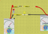 pila 9v resistencias total 20 ohms 10 y 5,  lampara de 5ohms AMPER Y VOLTIOS 