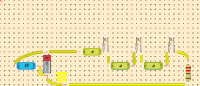 resistor with multimeter