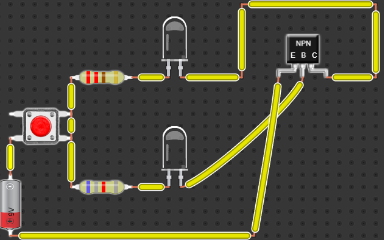 Con transistor 2N3904