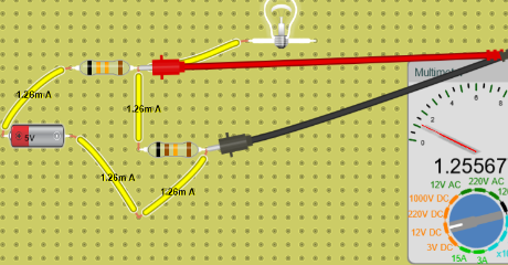 5 volt to 1,2 volt