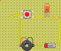 The circuit for the selected scenario