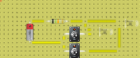 Interruptor con dos leds