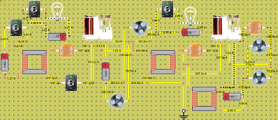 Circuito con Transformador,Relay  y LDR