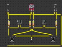 LEDs Blinking Using Transistors, Capacitors and Potentiometer