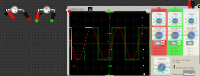 Show Current Flow : Add ground : AC Current Flow with Oscilloscope