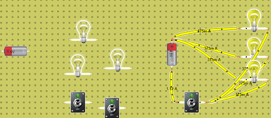 circuit de 3 bombillas
