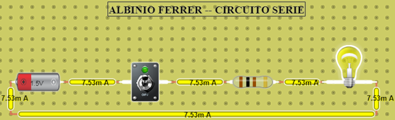 CIRCUITO SERIE-- ALBINIO FERRER