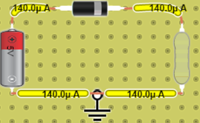 Simulación diodo