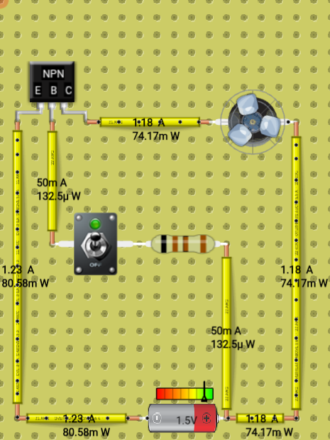 Transistor and fan
