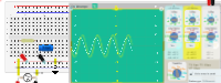 RC Low Pass Filter using Breadboard