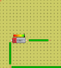 Circuito eléctrico con ventilador