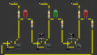 Build A Blinking LED'S with Transistor & Capacitor