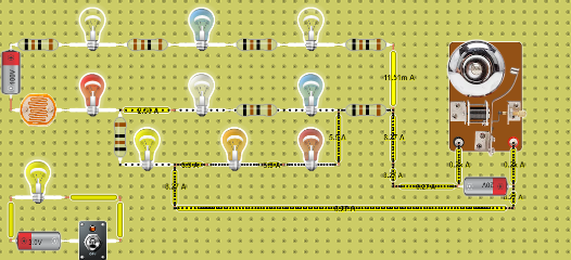 circuito con LDR 