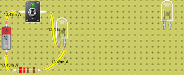 Seggundo ejercicio con resisténcia al LED