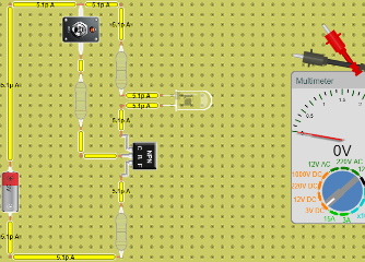 LED and BJT