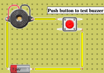 Test buzzer