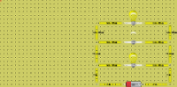•	Circuito 4: Paralelo con 3 resistencias.