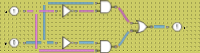 Digital Logic Circuit ( Only  0, 1 = 1 )