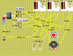 Beeper with indicators