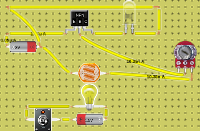 Day and Night  led control circuit 