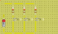 3 leds en paralelo
