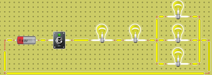 circuito eléctrico mixto
