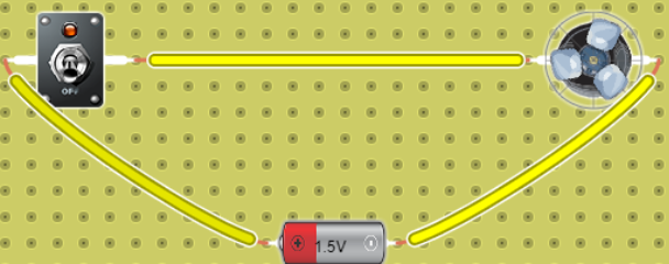 Circuito basico con ventilador