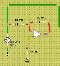 F1.1 amplificador inversor