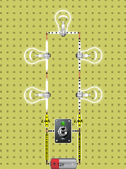 Six-lamp experiment