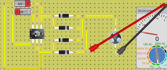 CIRCUITO MIXTO CON MULTIMETRO