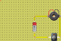 6.	Circuito con un zumbador piezoeléctrico