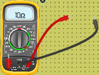 RESISTOR WITH MULTIMETER