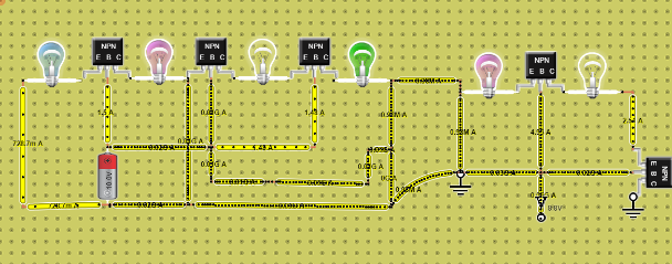 CIRCUITO INTEGRADOS CON TRANSITORES NPN