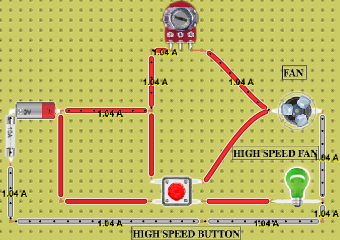 HIGH SPEED FAN BYPASS BUTTON