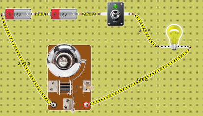 ejemplo 5 circuito con 2 pilas en para lelo