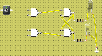 LATCH SR con ENABLE