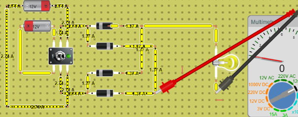 Circuito Eléctrico + Multímetro