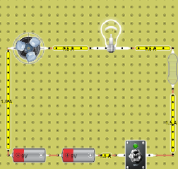 En serie con resistor