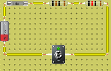 Circuito serie, cerrado