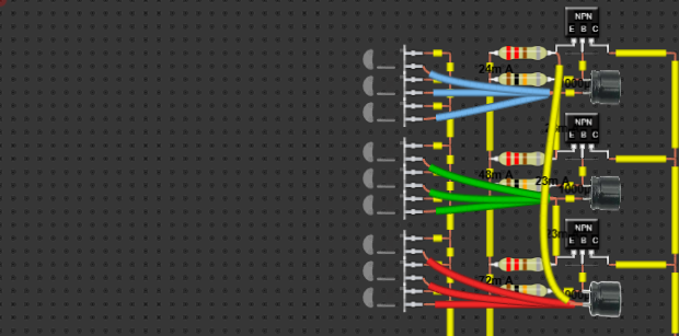 LED Chaser Without IC