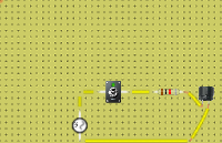 Circuito con resistencia y condensador en serie