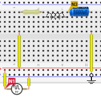 RLC Circuit Design in Breadboard