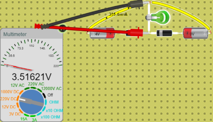 Sophie's initial circuit