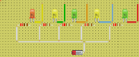 5 Scrolling Led Arduino
