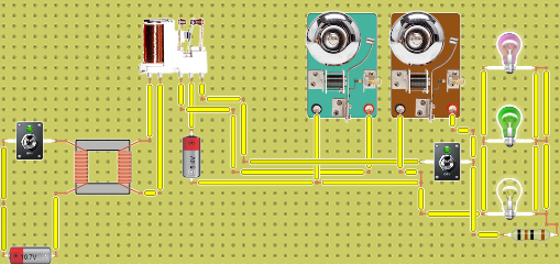 circuito con varias variables