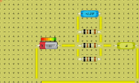 student 2 parallel resistors connection