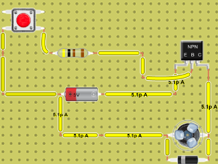 Contro Moton DC con  Transistor